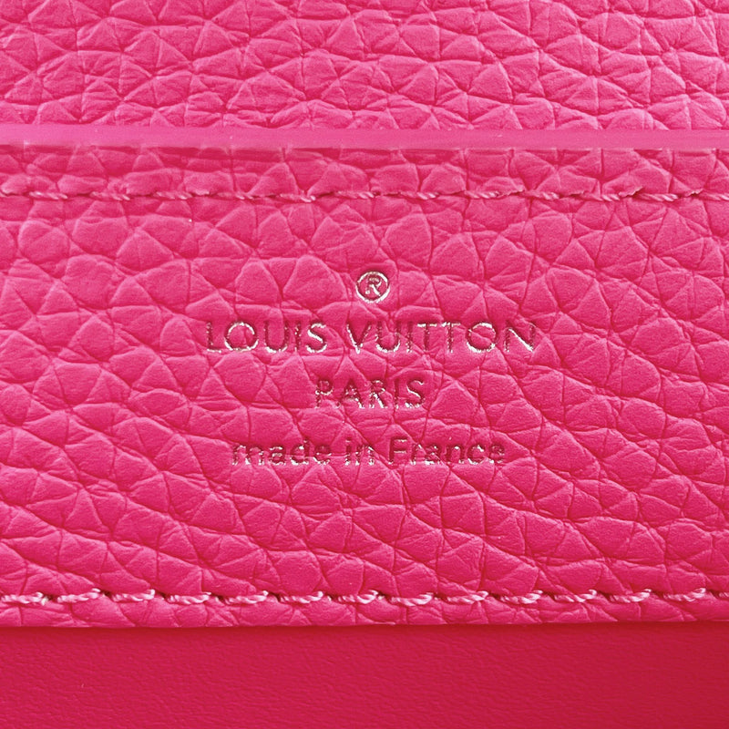 Louis Vuitton Capucines Mini Bag M59268 Pink Hand Shoulder Purse Patchwork  New