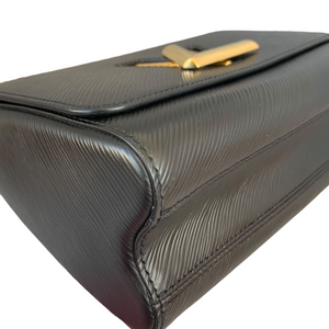 Twist Lock Epi Leather MM Black GHW