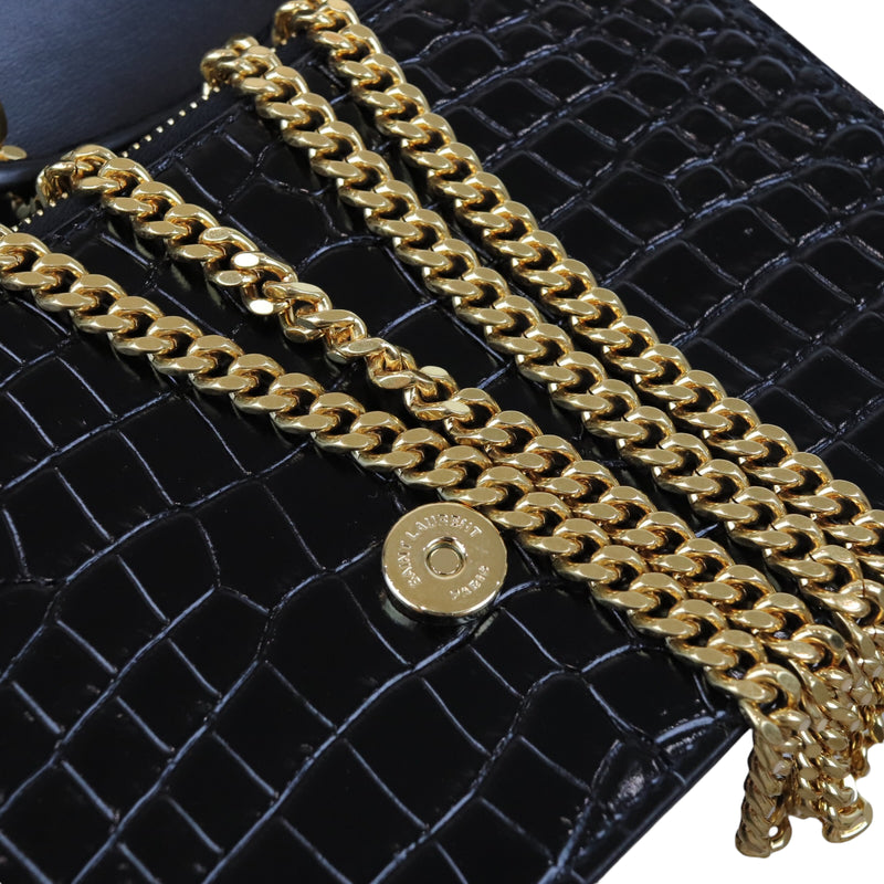 Classic Monogram Kate Tassel WOC Black GHW