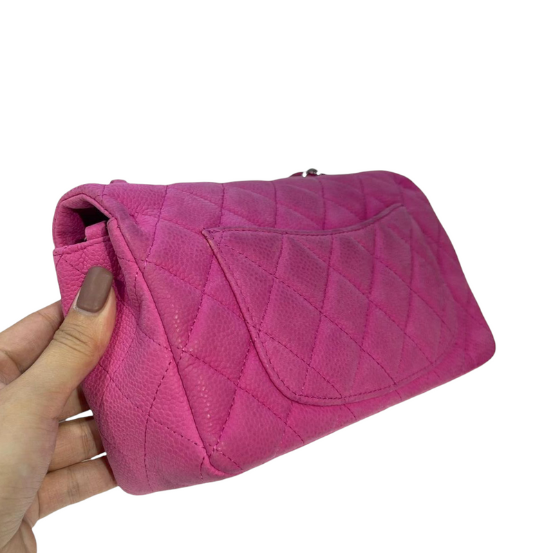 Rectangle Mini Matte Caviar Pink SHW