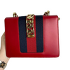 Sylvie Flap Mini Leather Red GHW