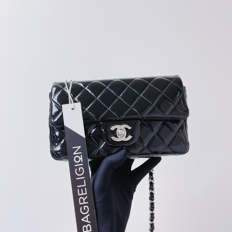 Mini Rectangle Flap Black