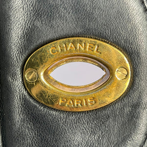 Vintage Jumbo XL Lambskin Black GHW