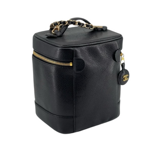 CC Caviar Vintage Vanity Black GHW