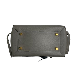 Belt Bag Mini Leather Grey GHW