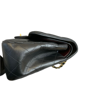 Classic Double Flap Jumbo Lambskin Black GHW