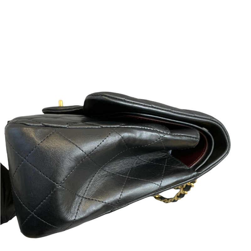 Classic Double Flap Jumbo Lambskin Black GHW