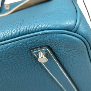 Birkin 35 Blue Jean Clemence PHW