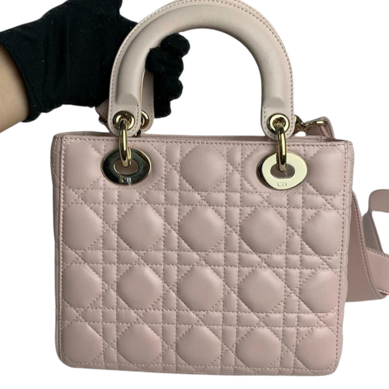 My Dior Lucky Badges Lambskin Pink GHW
