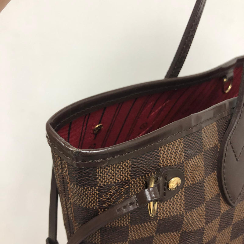 Louis Vuitton Neverfull PM (Damier Ebene Canvas), Women's Fashion