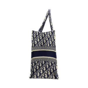 Dior Oblique Small Book Tote Blue