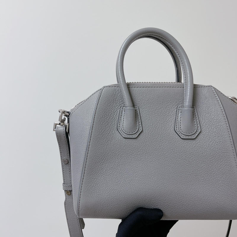 Mini Antigona Bag Grey