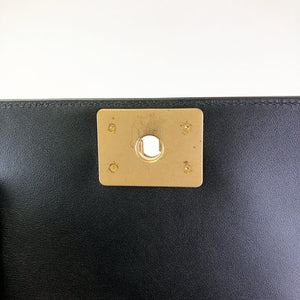 Small Boy Bag Caviar Calfskin Black GHW
