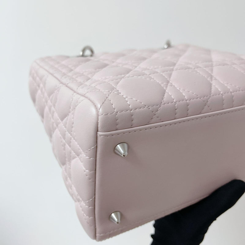 Lady Dior Medium Lambskin Pink SHW