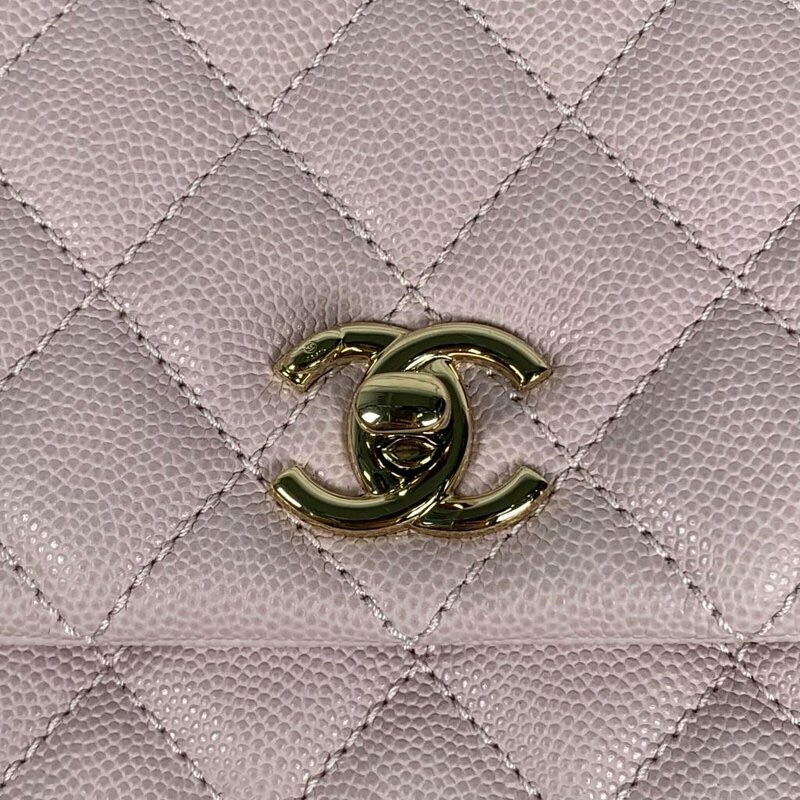 Chanel Small (24cm) Coco Handle in Pink Caviar GHW – Brands Lover