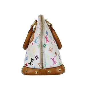 Monogram Multicolor Alma PM White GHW
