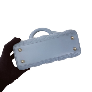 My Lady Dior Lambskin Small Blue GHW