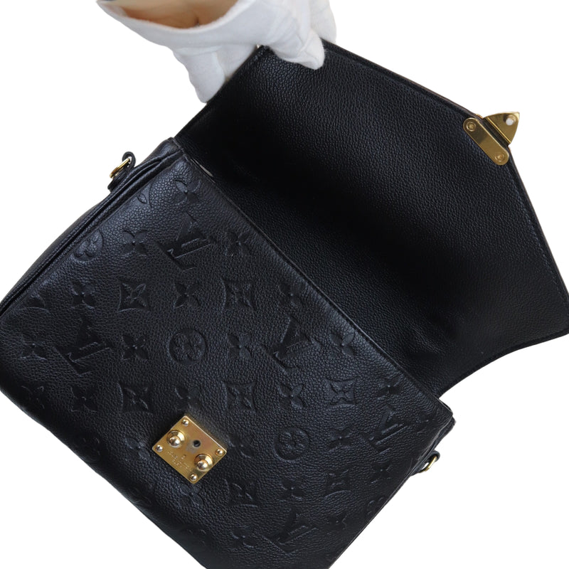 Louis Vuitton Pochette Metis Black Monogram Empreinte