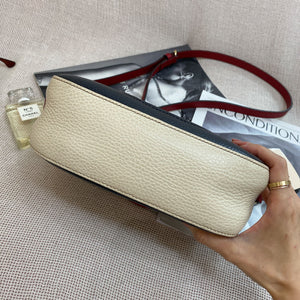 Soho Small Leather Disco Bag Tri Coloured