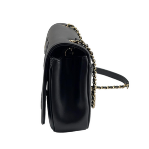 Mania Flap Lambskin GHW