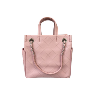 CC Pocket Tote Caviar Small Pink SHW