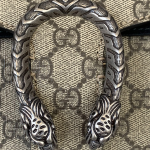 Dionysus GG Monogram Small Black RHW