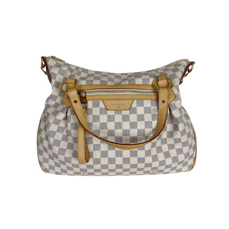 LOUIS VUITTON Damier Azur Riviera MM Handbag Shoulder Bag