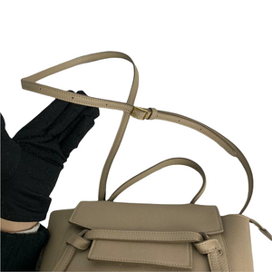 Nano Belt Bag Beige GHW