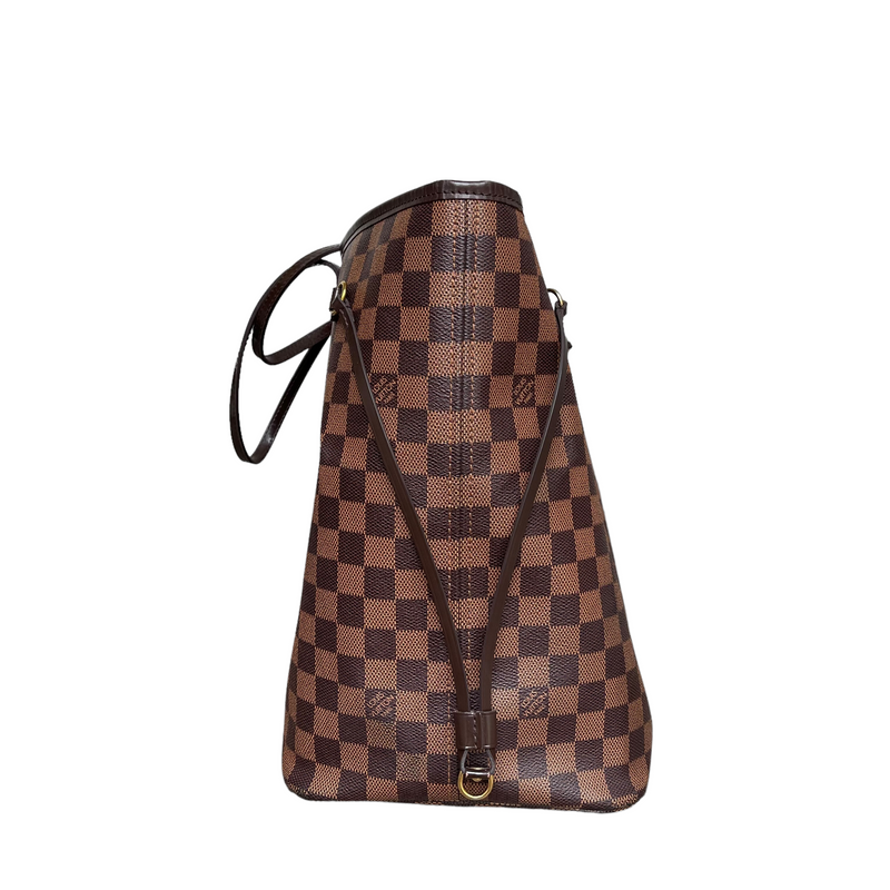 Neverfull GM Damier Ebene Canvas GHW