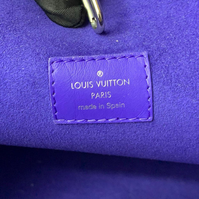 Fig epi leather neverfull mm Louis Vuitton Purple in Leather - 1249181