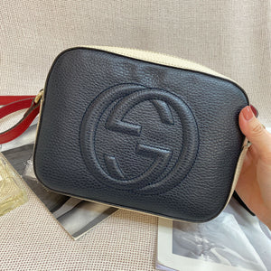 Soho Small Leather Disco Bag Tri Coloured