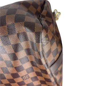 Damier Ebene Canvas Keepall Bandoulière 45 GHW