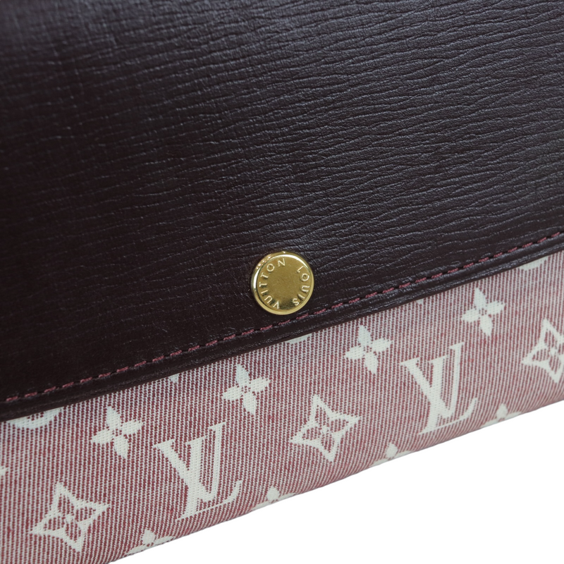 Authentic LOUIS VUITTON Monogram Canvas Mini Lin Trifold Envelope Wallet  Vintage