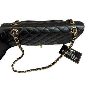 Classic Flap Black Medium Lambskin GHW