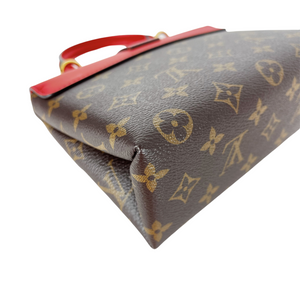 Locky BB Monogram Canvas Brown/Red GHW