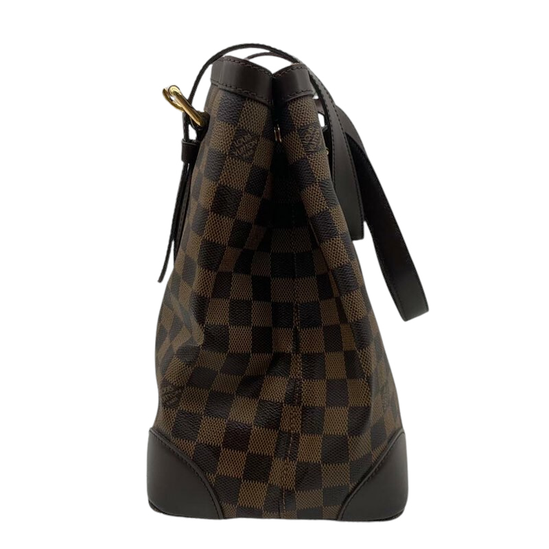 Louis Vuitton Damier Ebene Canvas Marais Bucket Bag with Cosmetic
