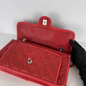 French Riviera Flap Caviar Red SHW