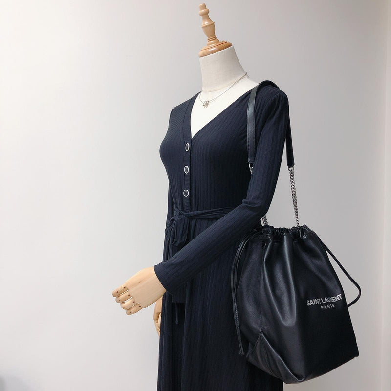 Teddy Bucket Bag Black