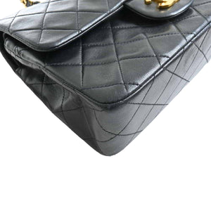 Classic Flap Small Lambskin Black GHW