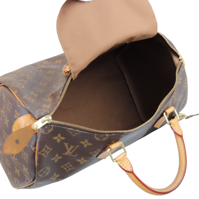 Louis Vuitton Speedy 35 Brown Monogram