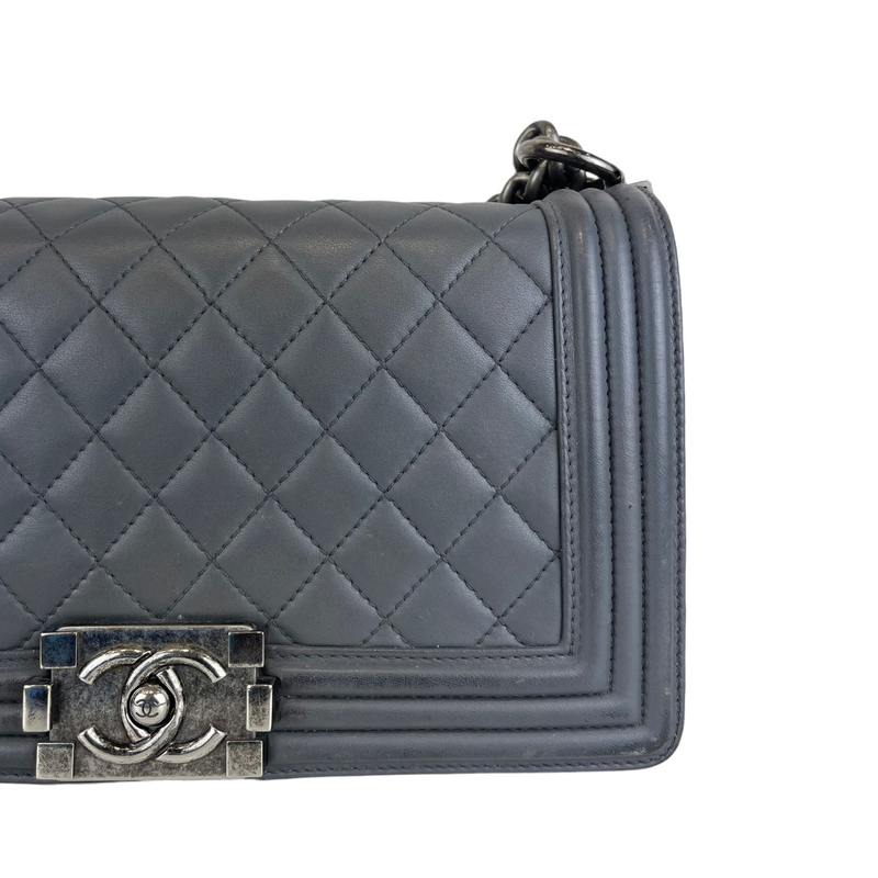 Old Medium Boy Quilted Grey RHW