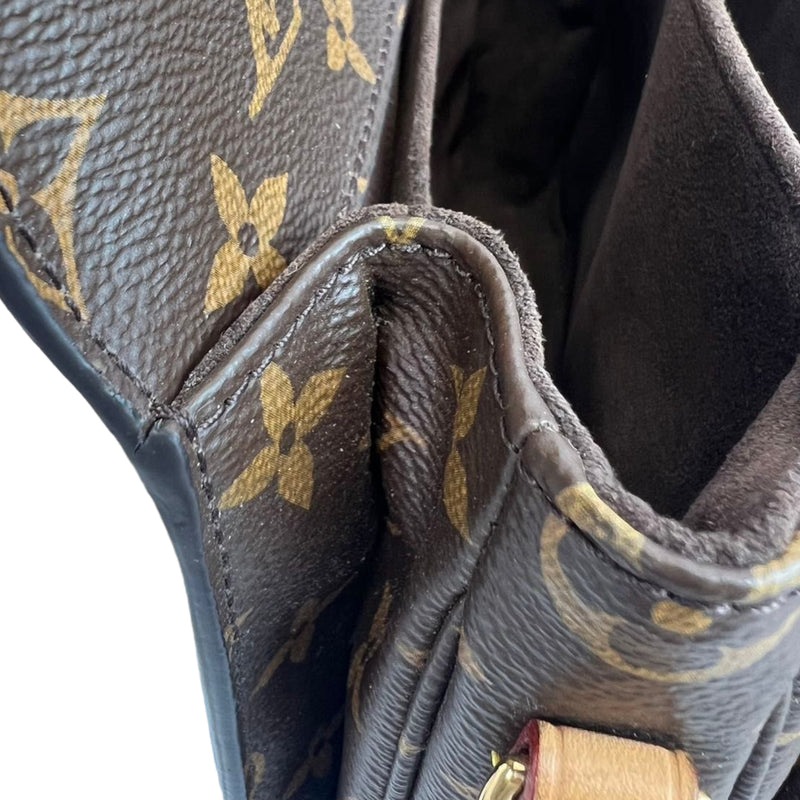 louis vuitton pochette metis glazing issues