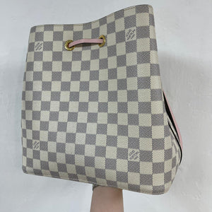 NeoNoe MM Damier Azure Pink