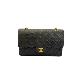 Vintage Classic Flap Medium Lambskin Black GHW