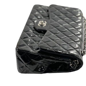 Double Flap Jumbo Patent Black SHW