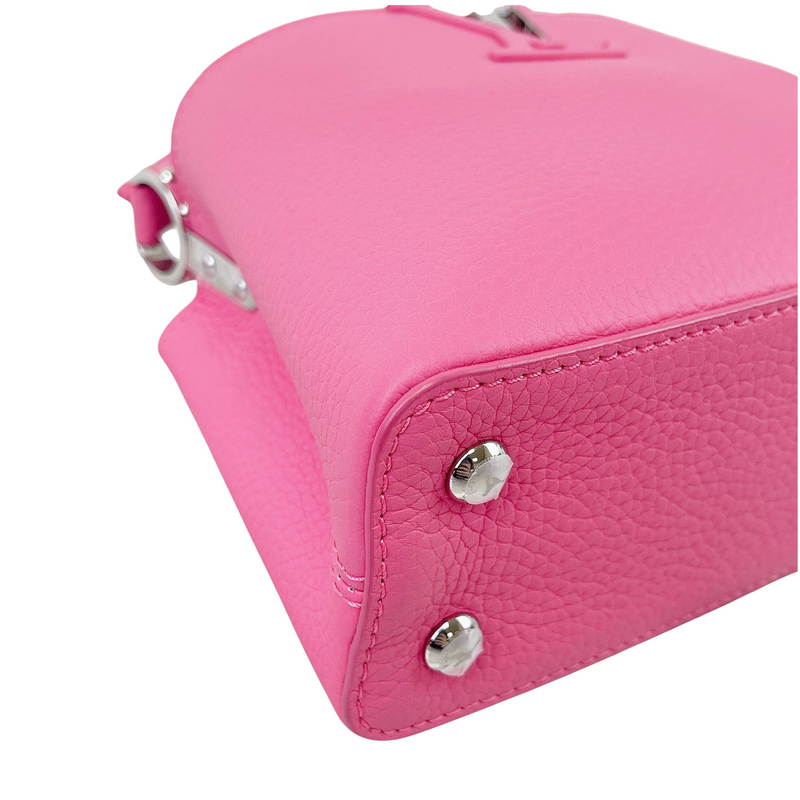 LOUIS VUITTON Capucines Mini Sakura Pink Lizard - Timeless Luxuries