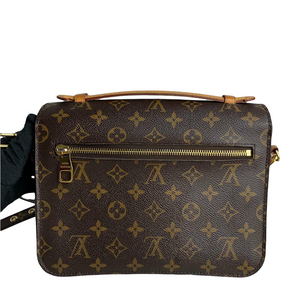 Pochette Metis Leather Monogram GHW