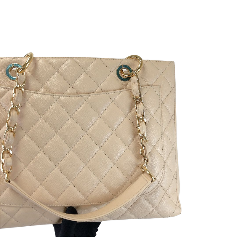 Chanel on sale gst beige