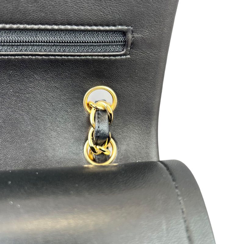 Classic Double Flap Jumbo Lambskin Black GHW