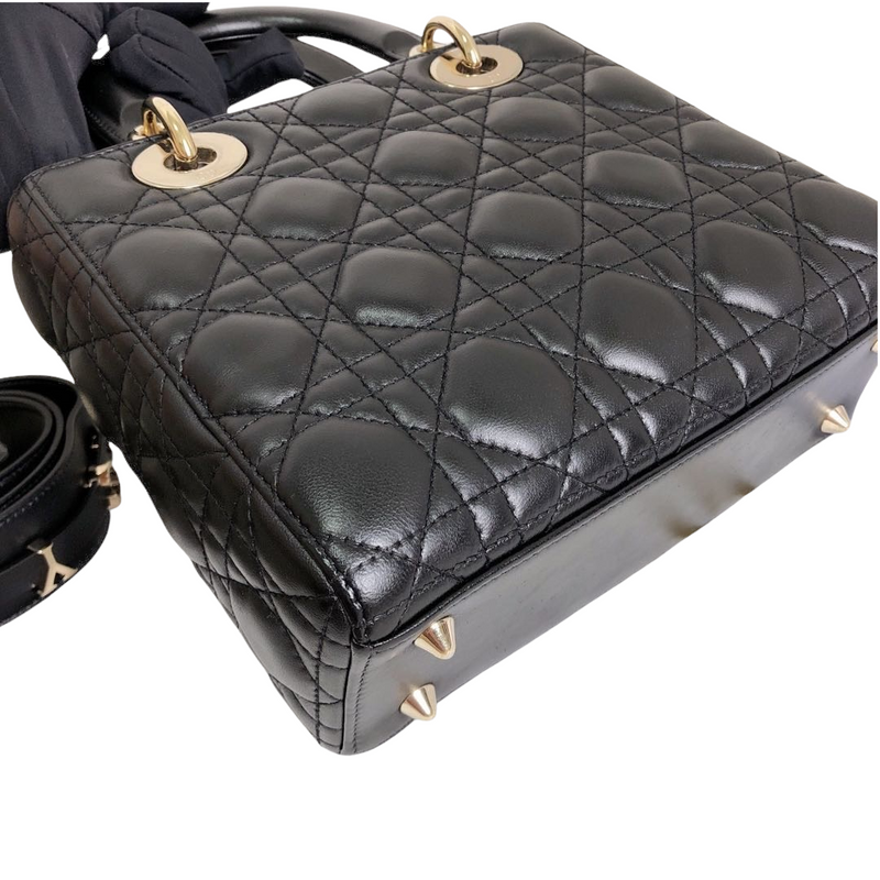 Lambskin My Lady Dior Black GHW